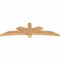 Ekena Millwork Alberta Smooth Timber Gable Bracket, Western Red Cedar, 84"W x 24"H x 3 1/2"D x 5 1/2"F, 7/12 Pitch GBW084X24X0406ALB00SWR - alternate 3